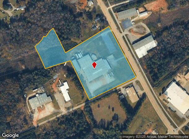  1203 Geer Hwy, Travelers Rest, SC Parcel Map