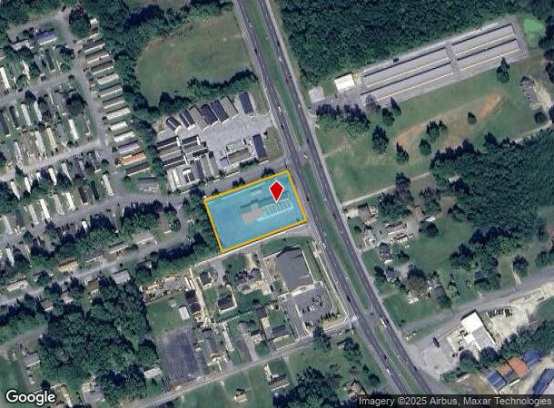  4621 N Dupont Hwy, Dover, DE Parcel Map