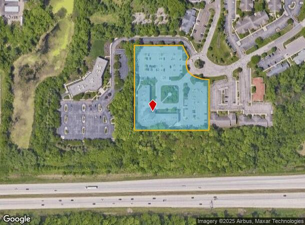  2501 Woodlake Cir, Okemos, MI Parcel Map