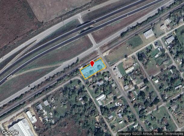 46 W Depot St, Telferner, TX Parcel Map