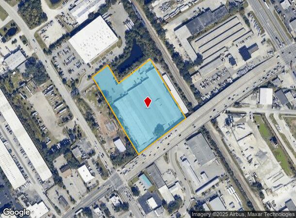  4115 University Blvd W, Jacksonville, FL Parcel Map