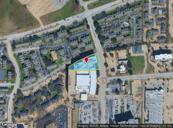  1615 Campus Dr, Hurst, TX Parcel Map