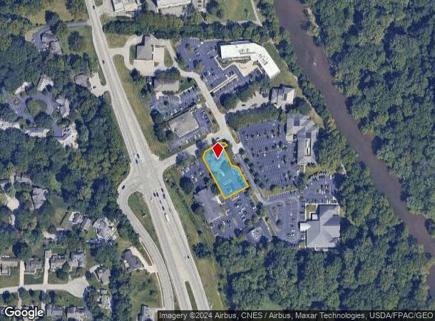  7620 Olentangy River Rd, Columbus, OH Parcel Map