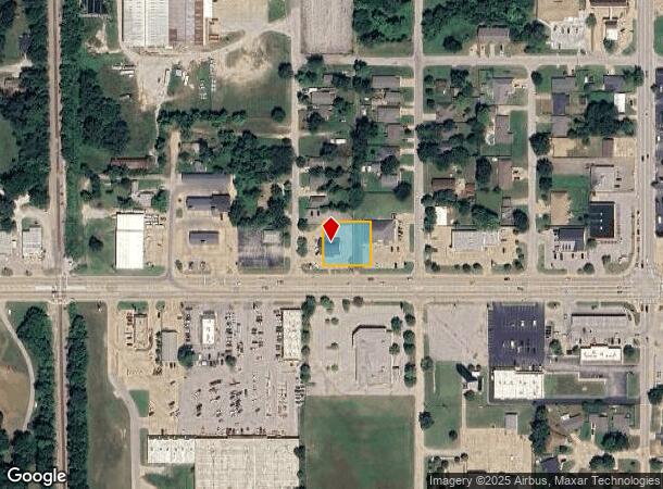  911 E Taft Ave, Sapulpa, OK Parcel Map