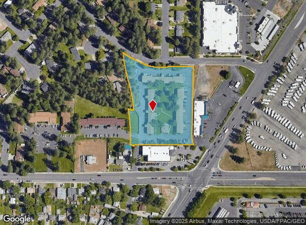 539 E Hawthorne Rd, Spokane, WA Parcel Map