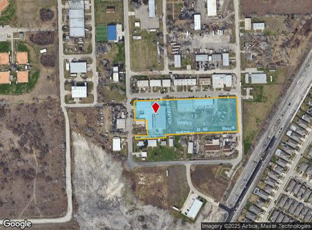  7021 Saluki St, Corpus Christi, TX Parcel Map