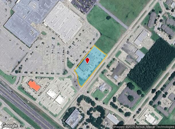 3115 Central Mall Dr, Port Arthur, TX Parcel Map