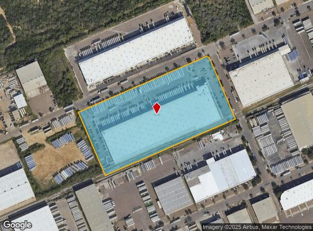  417 Union Pacific Blvd, Laredo, TX Parcel Map