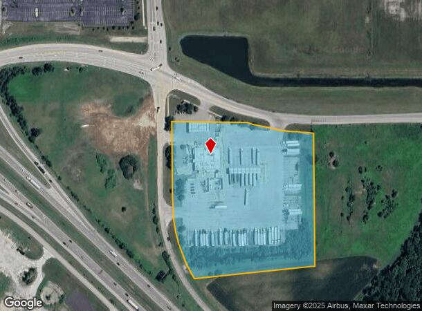  1851 W 400 N, Shelbyville, IN Parcel Map