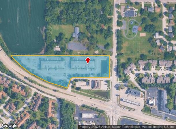  1401 Mchenry Rd, Buffalo Grove, IL Parcel Map