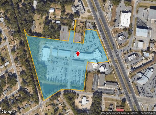  7201 Pensacola Blvd, Pensacola, FL Parcel Map