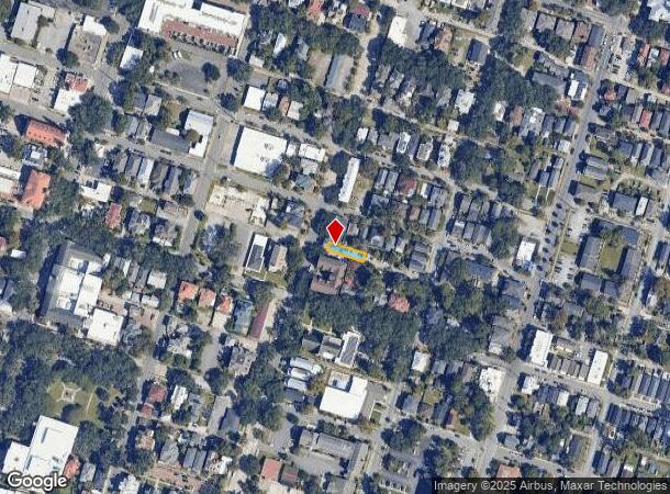  1710 Abercorn St, Savannah, GA Parcel Map