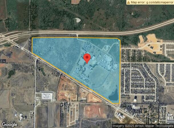  3940 N Elm St, Denton, TX Parcel Map