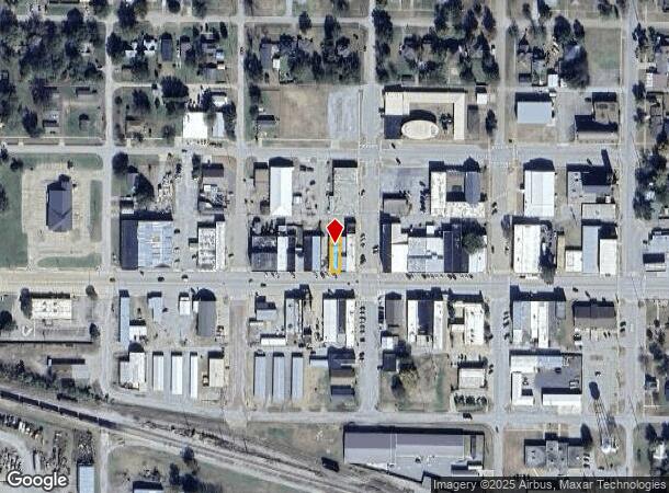  405 W Main St, Stroud, OK Parcel Map