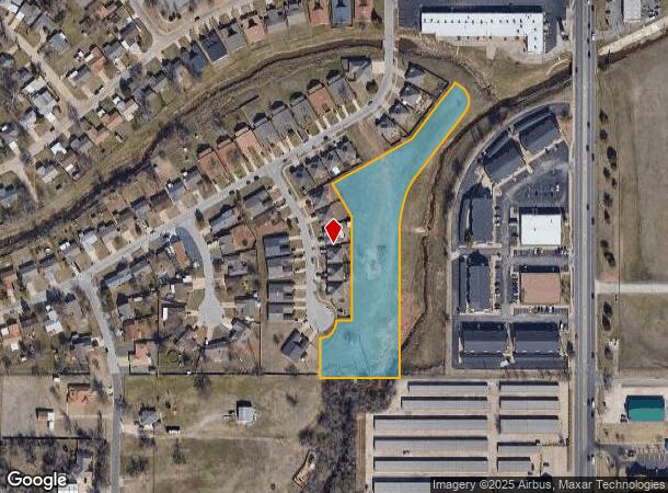  8230 S Klein Ave, Oklahoma City, OK Parcel Map