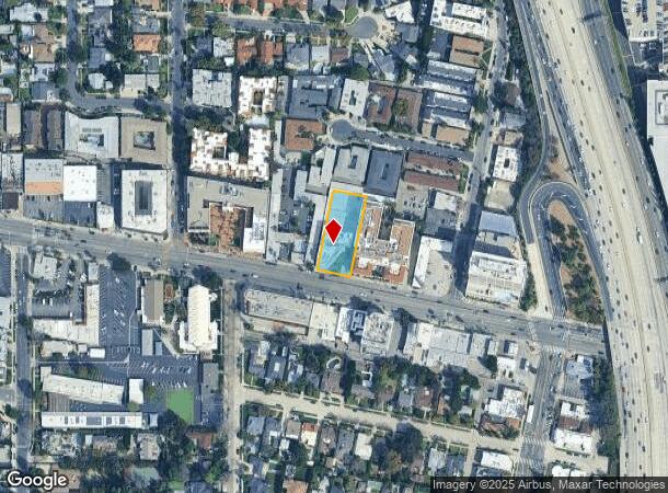  15477 Ventura Blvd, Sherman Oaks, CA Parcel Map