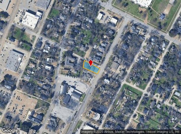  431 N College St, Waxahachie, TX Parcel Map