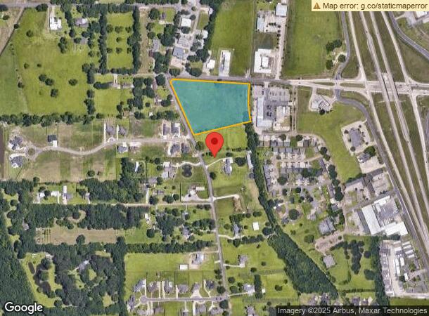  601 Louis Arceneaux Rd, Lafayette, LA Parcel Map