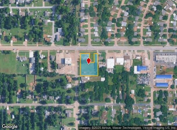 3308 Se 15Th St, Del City, OK Parcel Map