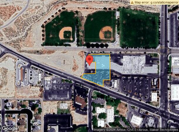  1076 Kern St, Taft, CA Parcel Map