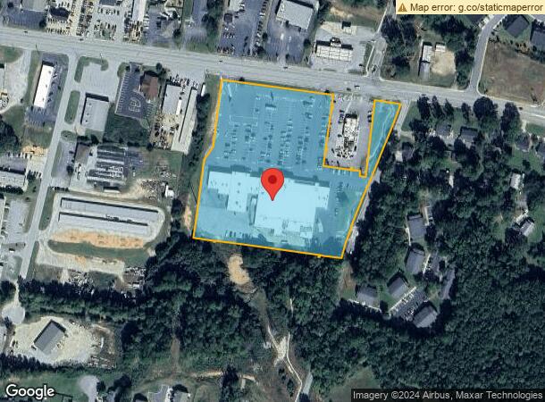  1103-1105 N Main St, Fountain Inn, SC Parcel Map