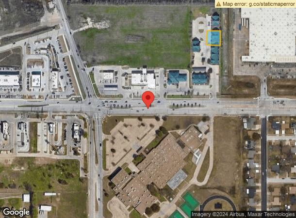  709 W Bailey Boswell Rd, Fort Worth, TX Parcel Map