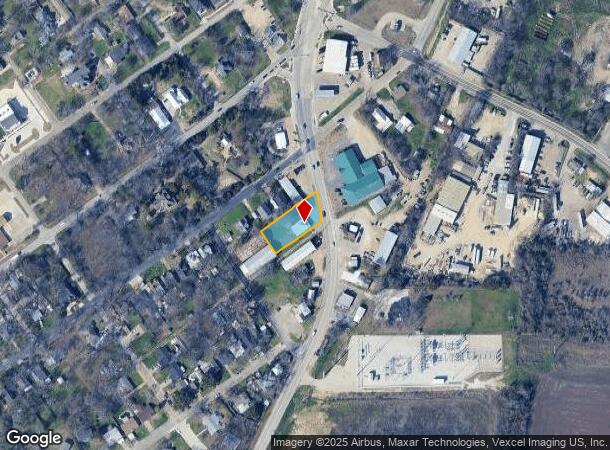  206 S Highway 77, Waxahachie, TX Parcel Map