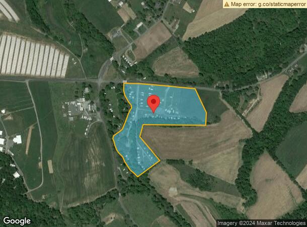  1345 Twin Bridge Rd, Chambersburg, PA Parcel Map