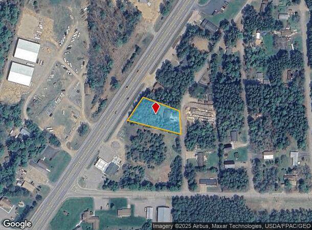 7496 Ush 51 S, Minocqua, WI Parcel Map