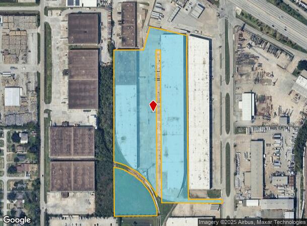  4845 Homestead Rd, Houston, TX Parcel Map