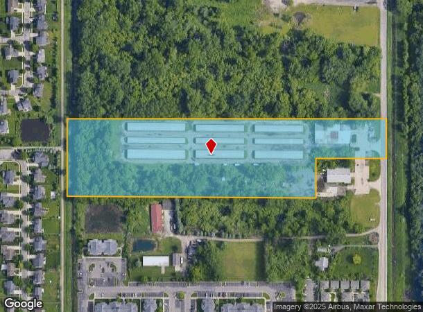16614 Chandler Rd, East Lansing, MI Parcel Map