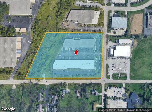  W136n4863 Campbell Dr, Menomonee Falls, WI Parcel Map