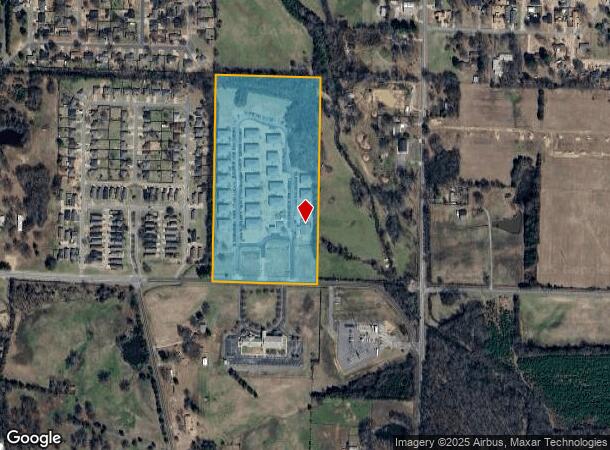  1620 Middle Rd, Conway, AR Parcel Map