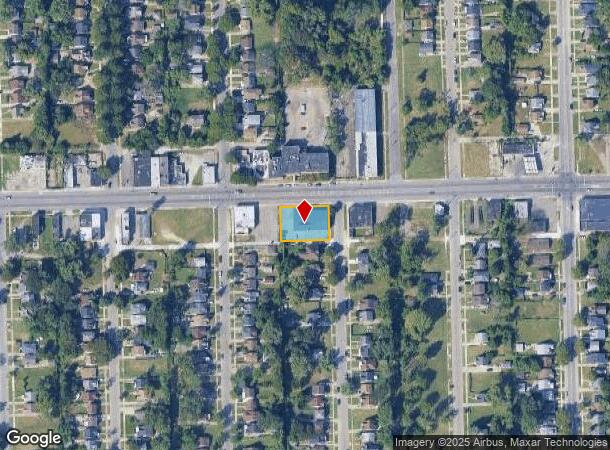 12901 W Chicago St, Detroit, MI Parcel Map