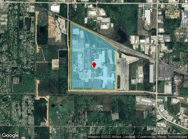  7600 Antoine Blvd, Shreveport, LA Parcel Map