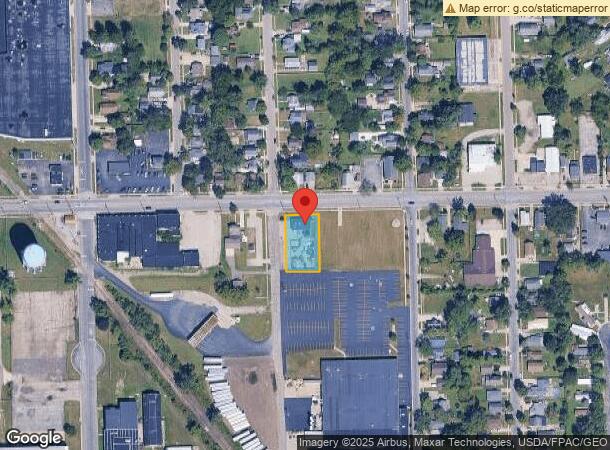  704 E Beecher St, Adrian, MI Parcel Map