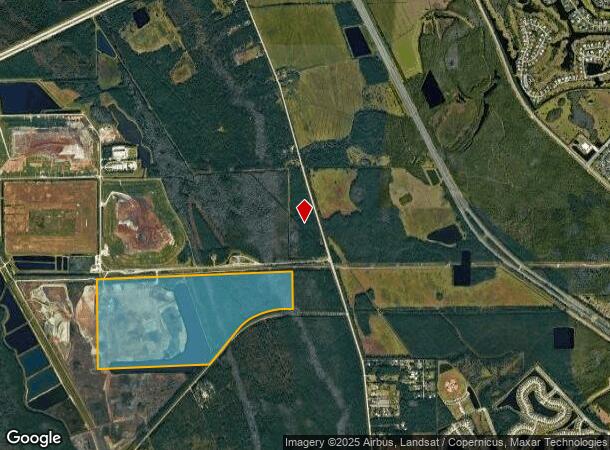 1990 Tomoka Farms Rd, Port Orange, FL Parcel Map
