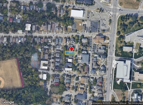  2817 Stratford Ave, Cincinnati, OH Parcel Map