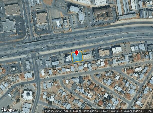 6232 Gateway Blvd E, El Paso, TX Parcel Map