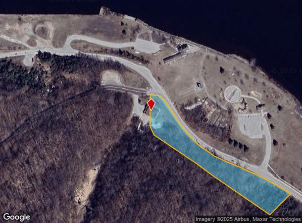  1121 Furnace St, Elberta, MI Parcel Map