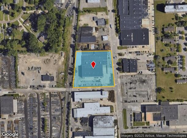  24647 Sherwood, Center Line, MI Parcel Map