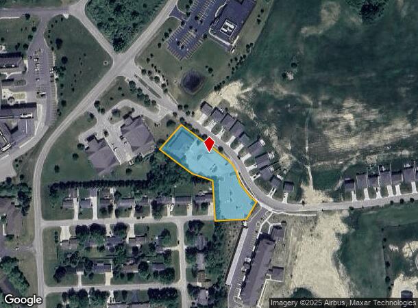  1681 Woodbridge Park Ave, Lapeer, MI Parcel Map