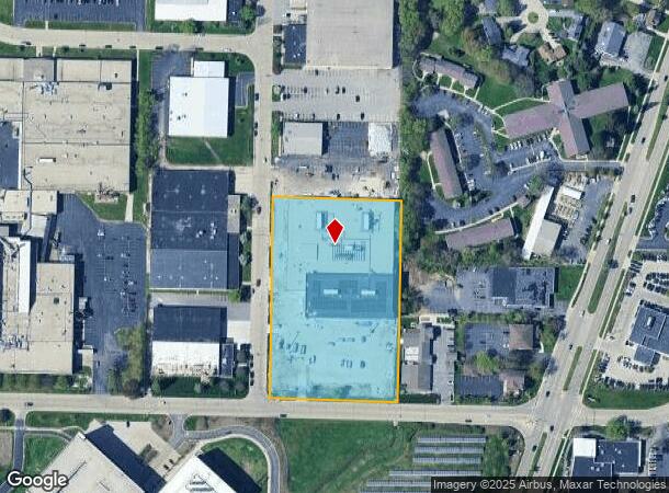 6100 N Baker Rd, Milwaukee, WI Parcel Map