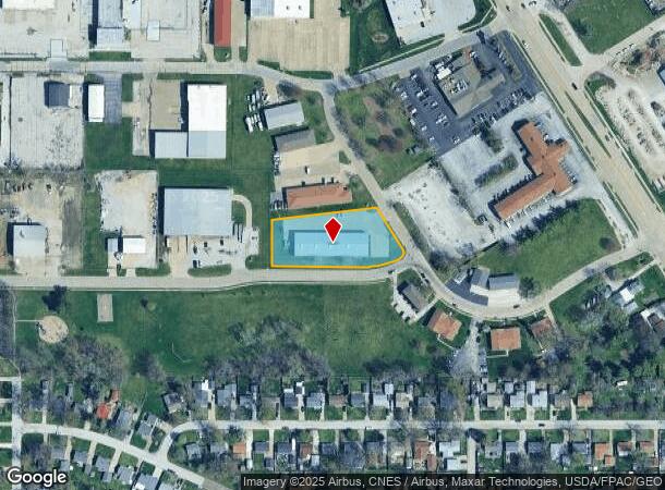  7208 Jebens Ave, Davenport, IA Parcel Map