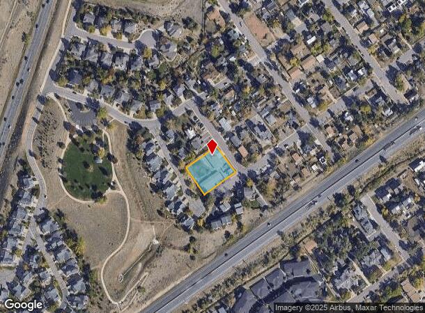 512 Maple St, Golden, CO Parcel Map