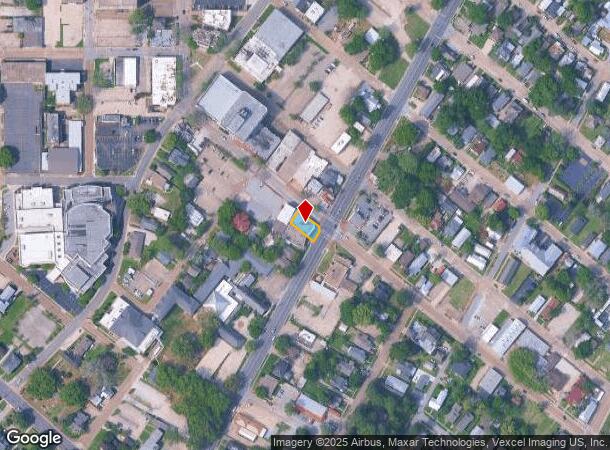  1020 Jefferson St, Lafayette, LA Parcel Map