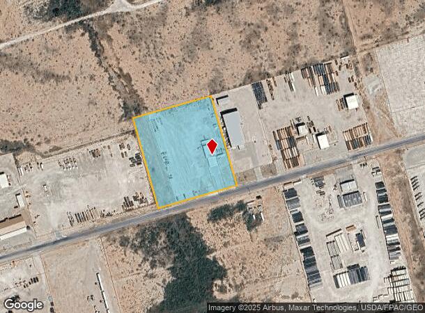  100 W County Road 100 Ln W, Midland, TX Parcel Map