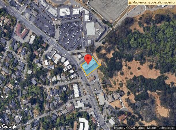  820 Sir Francis Drake Blvd, Kentfield, CA Parcel Map