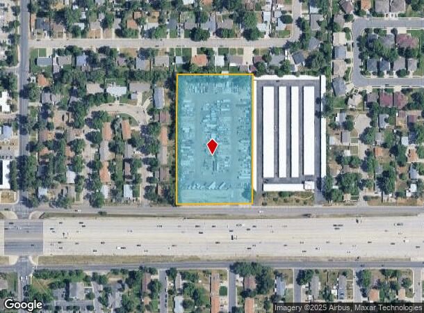  8935 W I-70 Frontage Rd N, Arvada, CO Parcel Map