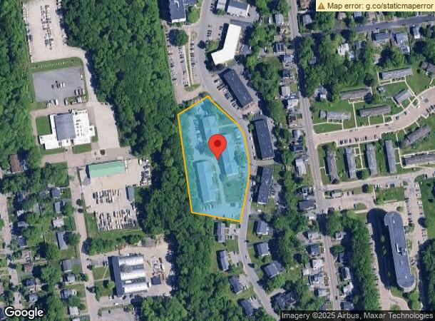  72 Colonel Bell Dr, Brockton, MA Parcel Map